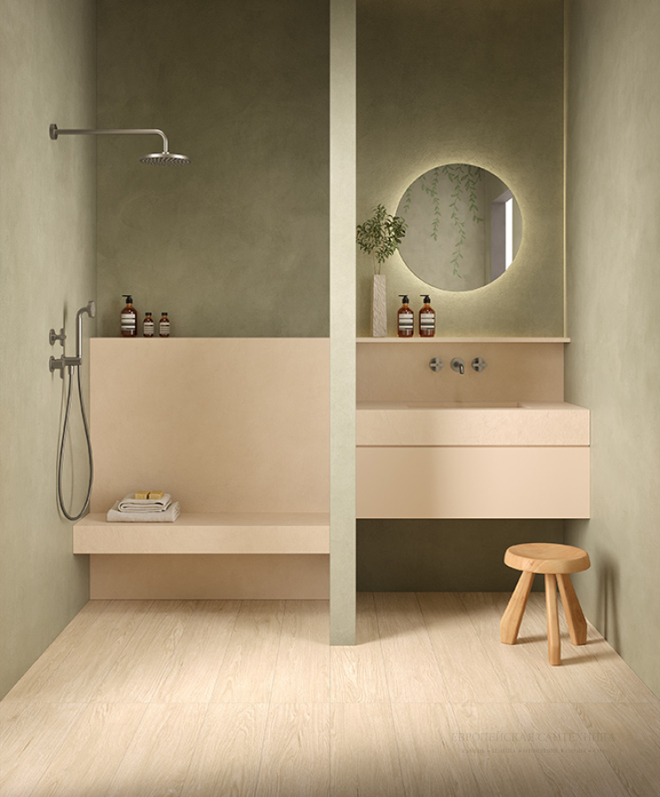 Kronos Ceramiche Керамогранит Materia Cenere 80X80 - изображение 6