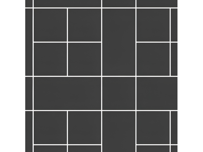 На изображении товар Micro. Керамогранит Microtiles Plaid Black 30,1x30,1 от официального представителя в Москве