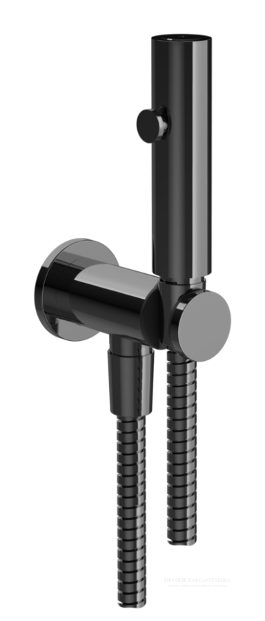 Душ гигиенический Gessi Tondo, цвет Black Metal PVD