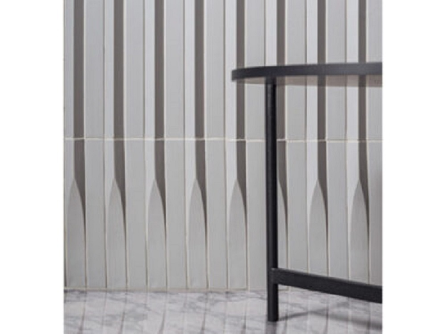 Etruria Керамическая плитка TOWER 3.8X30 Raccordo Piano/Prisma Earth Glossy Montato Su Rete 20X30 - изображение 5