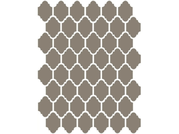 На изображении товар Etruria Керамогранит Xxs Provenzale 5X7 Su Rete Monocolore Fango от официального представителя в Москве