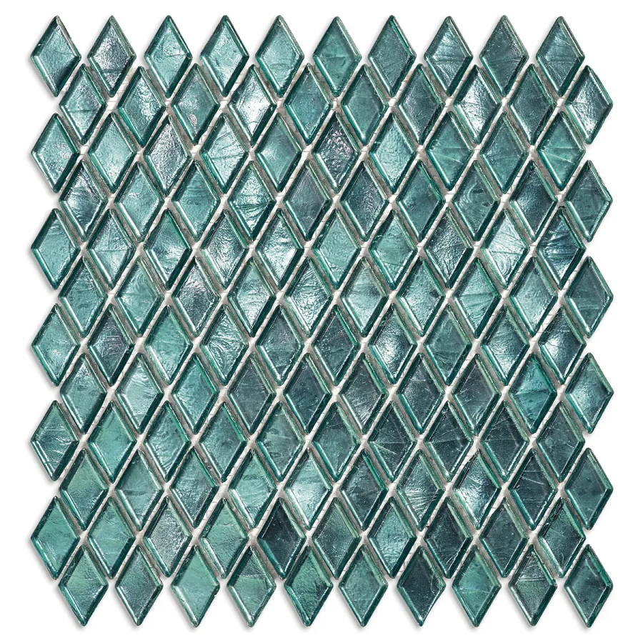 Sicis Стеклянная мозаика Diamond ITEM 02 Regent chips size 23х40 mm sheet size 259x266 mm