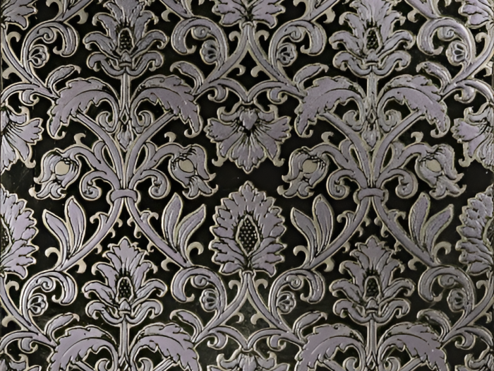 На изображении товар Akros Venezia Камень Decorative Art Bellatrix TS Nero Marquinia Silver 30,5X30,5X1 от официального представителя в Москве