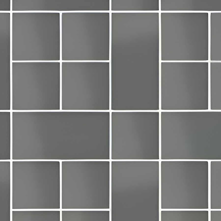 Micro. Керамогранит Microtiles Plaid Glaze Graphite 30,1x30,1