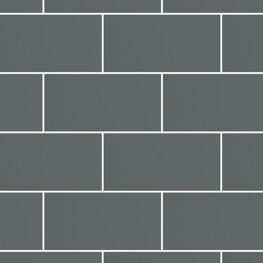 Micro. Керамогранит Microtiles Subway Graphite 30,1X30,1