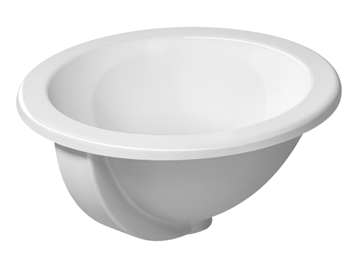 На изображении товар Раковина Duravit Architec встраиваемая сверху, Ø 400 мм, цвет белый от официального представителя в Москве