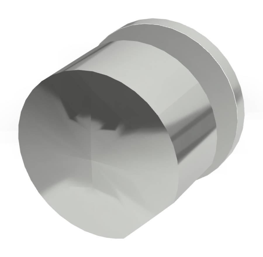 Смеситель для душа Carlo Frattini SO, настенный, без ручек, Ø70 мм, внешняя часть, цвет хром