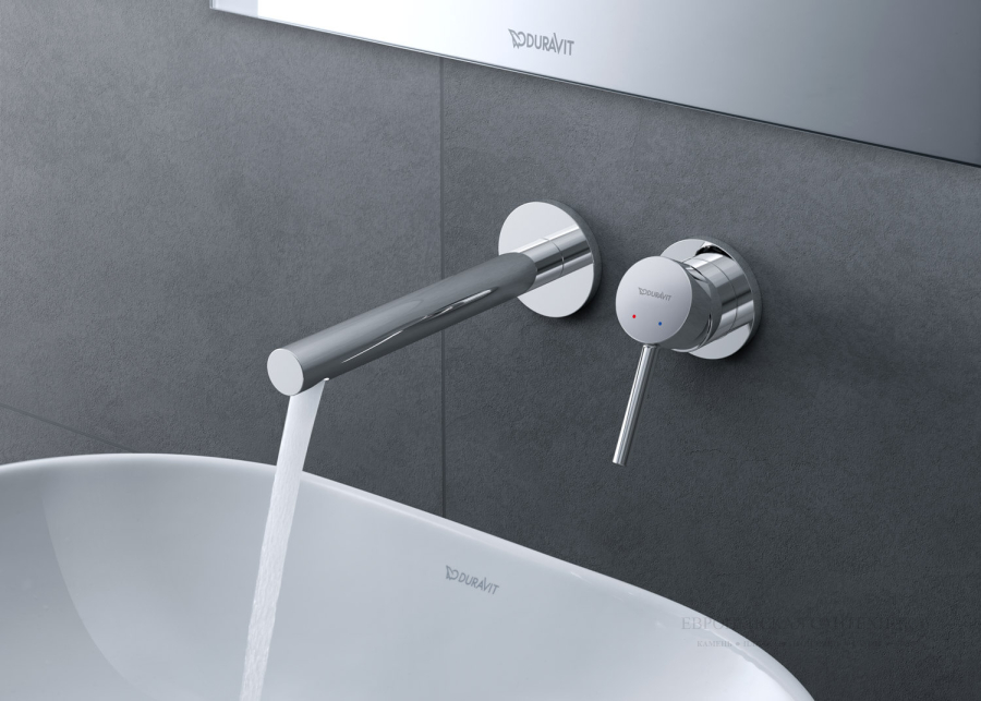 Излив для ванны Duravit Circle, L- 217 мм, цвет хром глянец - изображение 2