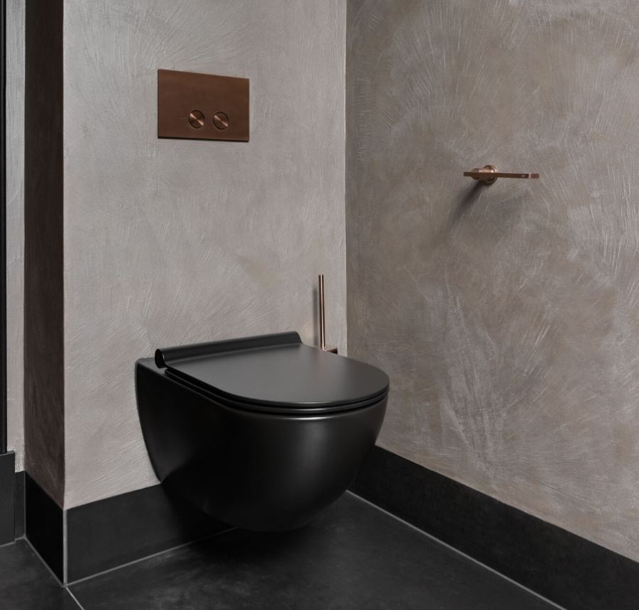 Бумагодержатель Gessi Inciso, настенный, без крышки, цвет Copper Brushed PVD - изображение 1
