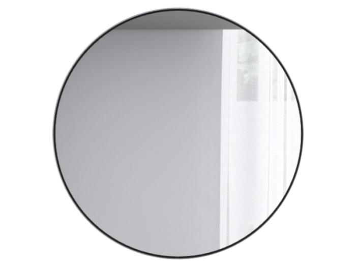 На изображении товар Зеркало Cielo Siwa 900х25 мм, круглое, чёрное матовое от официального представителя в Москве