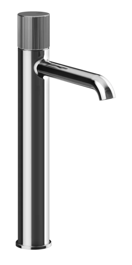 Смеситель для раковины Gessi Habito, высокий, без донного клапана, цвет Chrome