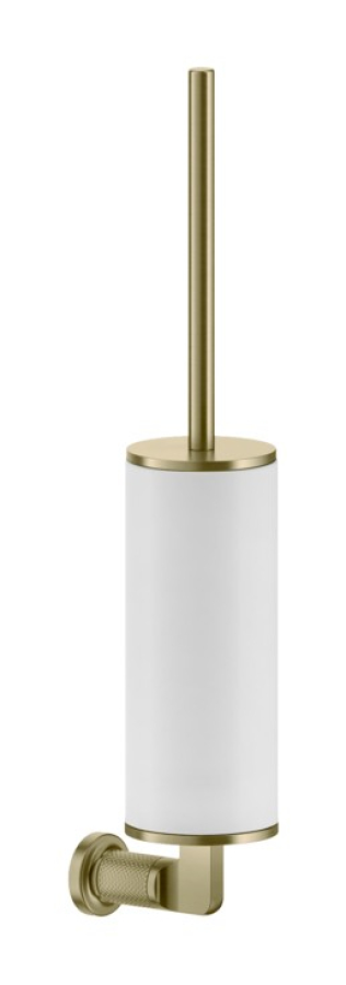 Ёршик Gessi Inciso, настенный, ⌀76хh475 мм, цвет Brushed Brass PVD