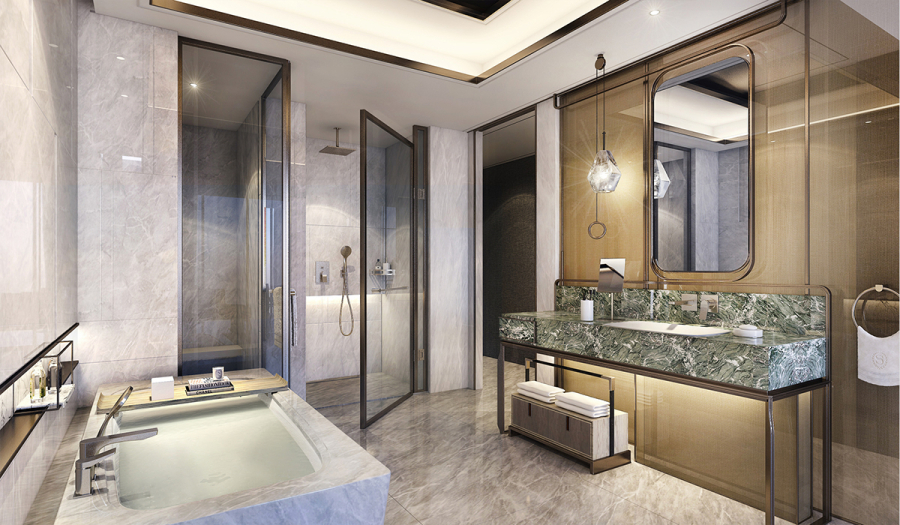 Смеситель Gessi Rilievo, настенный, на 1 выход, внешняя часть, цвет Brass Brushed PVD - изображение 2