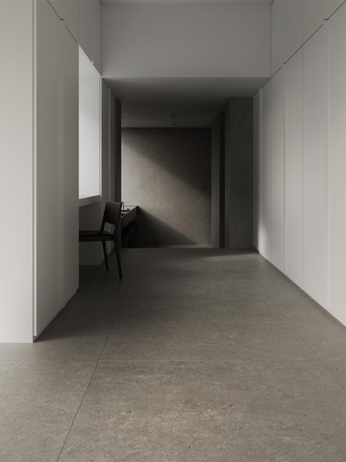 Living Ceramics Керамическая плитка Bera&Beren Ductile Dark grey Soft textured 59,8x119,8 - изображение 1