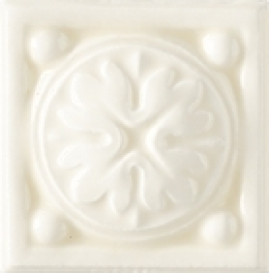 CERAMICHE GRAZIA Вставка ESSENZE VOLUTA TOZZETTO 6X6 MAGNOLIA