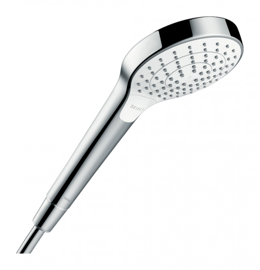 Лейка душевая Hansgrohe Cromo Select S Vario, цвет хром/белый