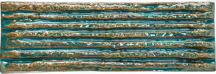 Mutina Керамическая плитка Chamotte Linea Verde 7,5x21,3