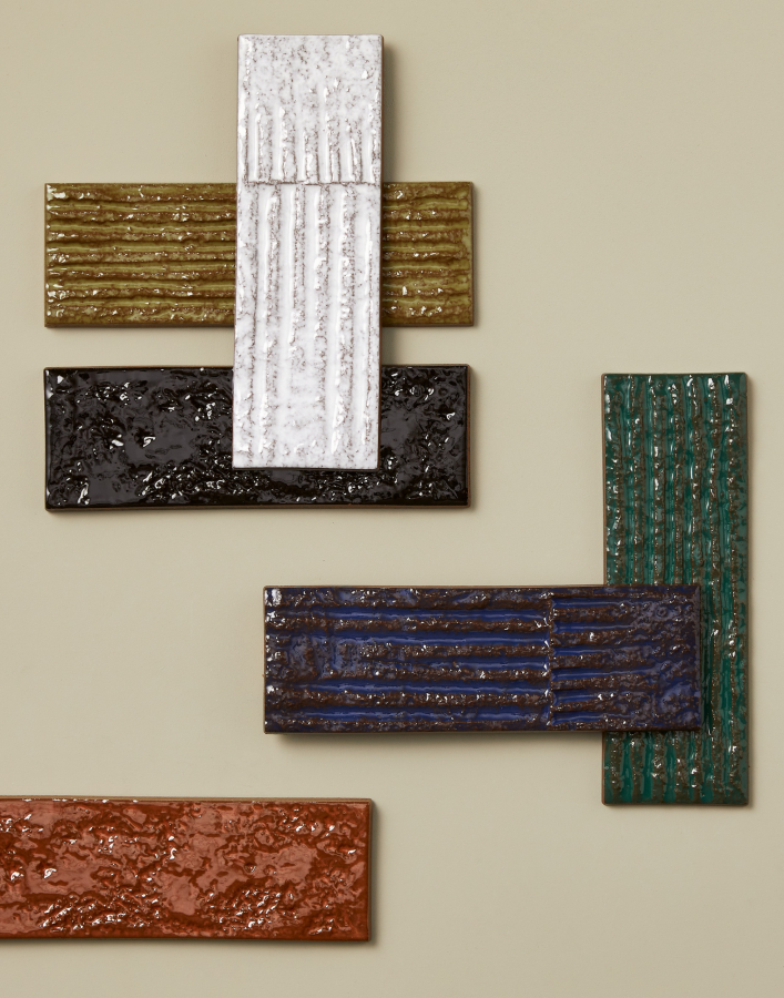 Mutina Керамическая плитка Chamotte Linea Verde 7,5x21,3 - изображение 2