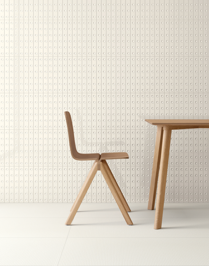 Mutina Керамическая плитка Punto Glossy Down Blanc 21X31,5 - изображение 1