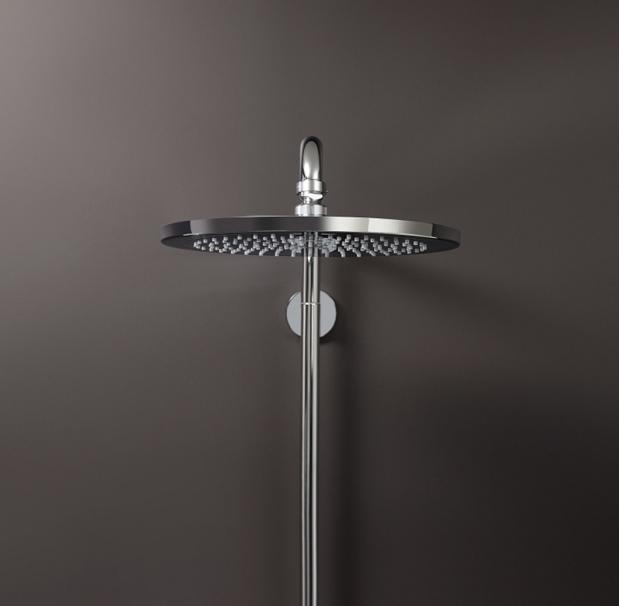 Душевая система Hansgrohe Croma Select 280 Air 1jet Showerpipe, с термостатом, цвет хром - изображение 3
