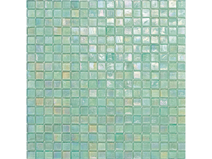 На изображении товар Sicis Стеклянная мозаика Glimmer Ananas chips size 15x15 mm sheet size 295x295 mm от официального представителя в Москве