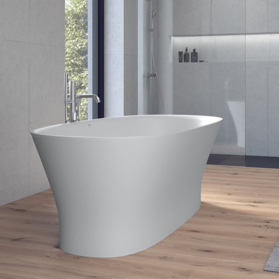 Ванна Duravit Cape Cod отдельно стоящая, 1855 x 885 мм, из  DuraSolid A, цвет белый - изображение 8