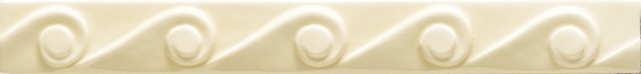 CERAMICHE GRAZIA Бордюр ESSENZE ONDA 3X26 MAGNOLIA CRAQUELE'
