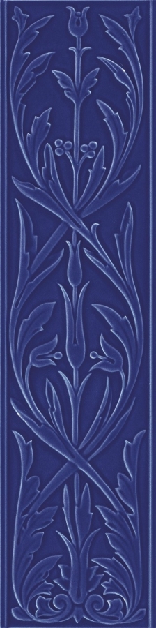 CERAMICHE GRAZIA Керамическая плитка EPOQUE ERMITAGE 20X80 COBALT CRAQUELE