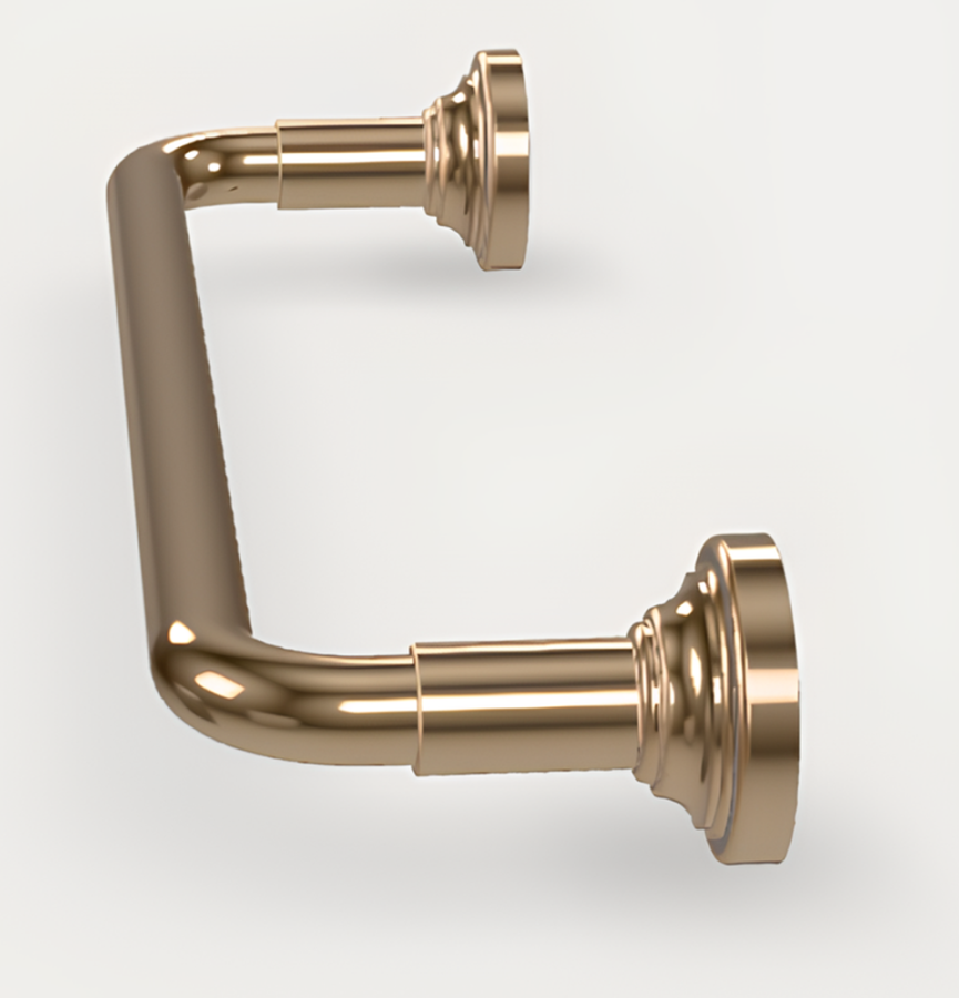 Полотенцедержатель Gessi Venti20, настенный, 300 мм, цвет Warm Bronze PVD - изображение 1