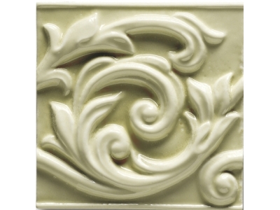 CERAMICHE GRAZIA Декор ESSENZE VOLUTA 13X13 FELCE CRAQUELE