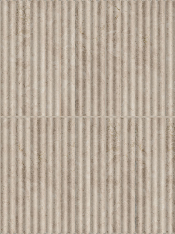 Sartoria Керамическая плитка Maximalista Botticino Roman Regular Matt 5x40 - изображение 1
