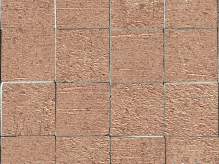 На изображении товар Kronos Керамогранит Terra Crea Mattone Mosaico 7,5X7,5 rettificato 30x30 от официального представителя в Москве
