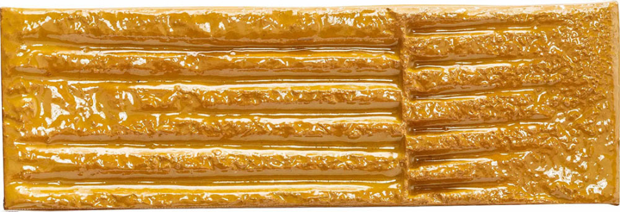 Mutina Керамическая плитка Chamotte Quadra Ocra 7,5x21,3