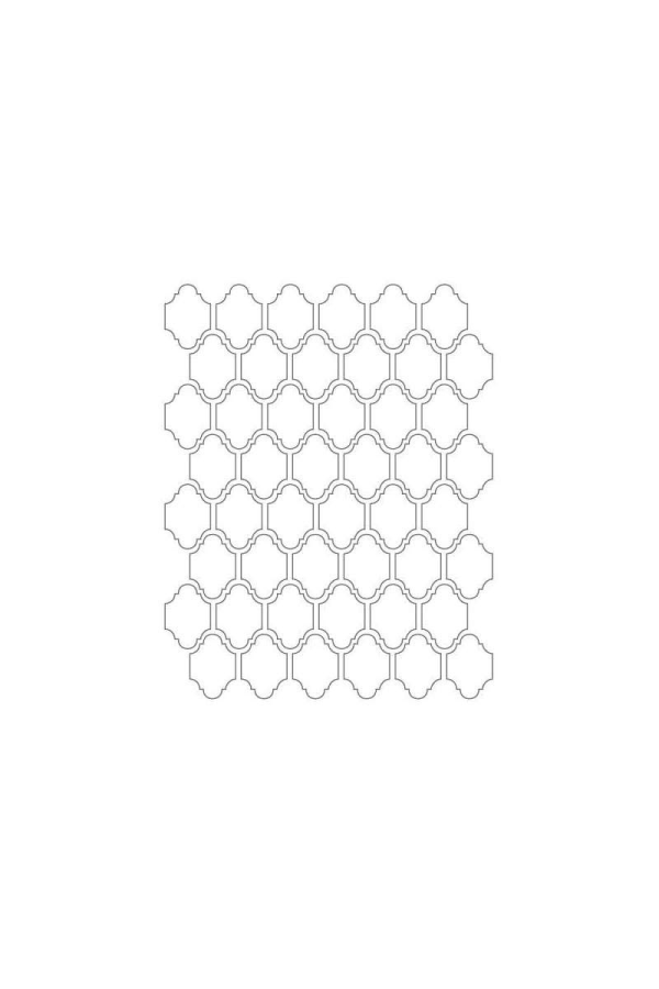 Etruria Керамогранит Xxs Provenzale 5X7 Su Rete Monocolore Rosa