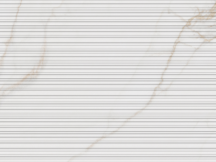 На изображении товар Living Ceramics Керамическая плитка Blanc Ductile Reliefs Calacatta gold Cane 59,8x119,8 от официального представителя в Москве