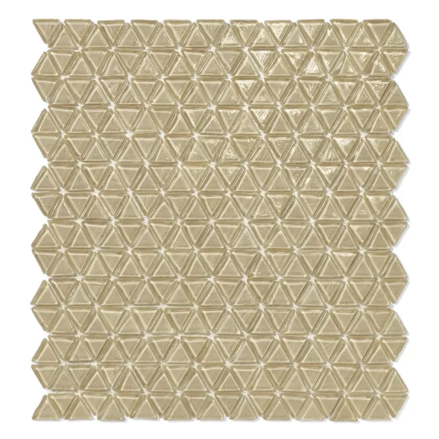 Sicis Смальтовая мозаика Trigono Mosaic Sabbia chips size 19x21 mm sheet-size 284x300 mm