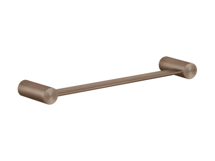 На изображении товар Полотенцедержатель Gessi 316, настенный, L300 мм, цвет Copper Brushed PVD от официального представителя в Москве