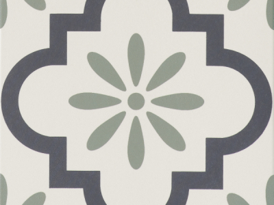 CERAMICHE GRAZIA  Керамогранит SHADES OF ART GIRALDA 20X20 CHARCOAL/JADE