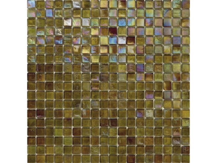 На изображении товар Sicis Стеклянная мозаика Glimmer Lychee chips size 15x15 mm sheet size 295x295 mm от официального представителя в Москве