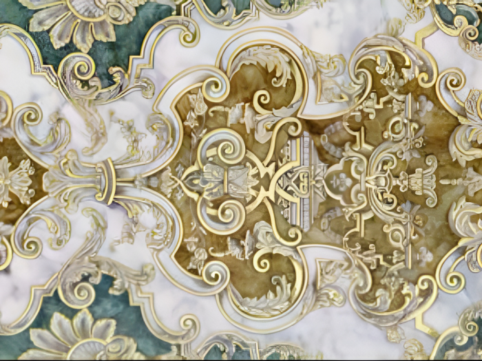 На изображении товар Akros Venezia Камень Dogma Classic Hopera TS Bianco Carrara Gold 30,5x61x1 от официального представителя в Москве