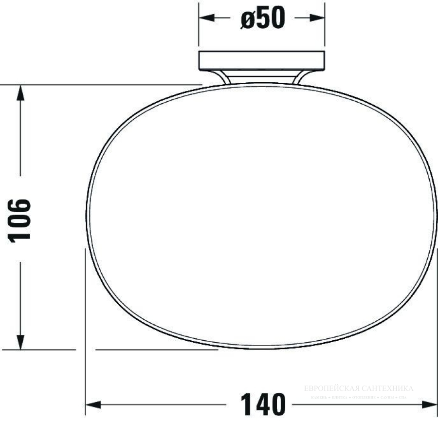 Мыльница Duravit Starck T настенная 140х119 мм, цвет чёрный - изображение 2