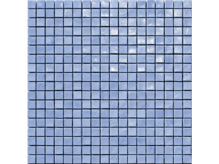 На изображении товар Sicis Стеклянная мозаика Murano Smalto Sapphire 2 chips size 15x15 mm sheet-size 295x295 mm от официального представителя в Москве
