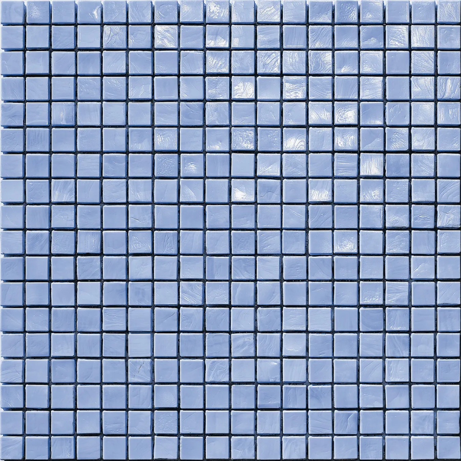 Sicis Стеклянная мозаика Murano Smalto Sapphire 2 chips size 15x15 mm sheet-size 295x295 mm