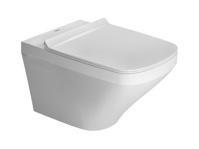 На изображении товар Унитаз Duravit DuraStyle подвесной в комплекте с крышкой, 370х540 мм, цвет белый от официального представителя в Москве