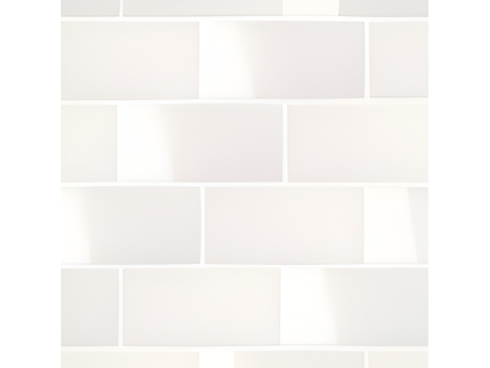 На изображении товар Micro. Керамогранит Microtiles Subway Mix Glaze White 30,1X30,1 от официального представителя в Москве