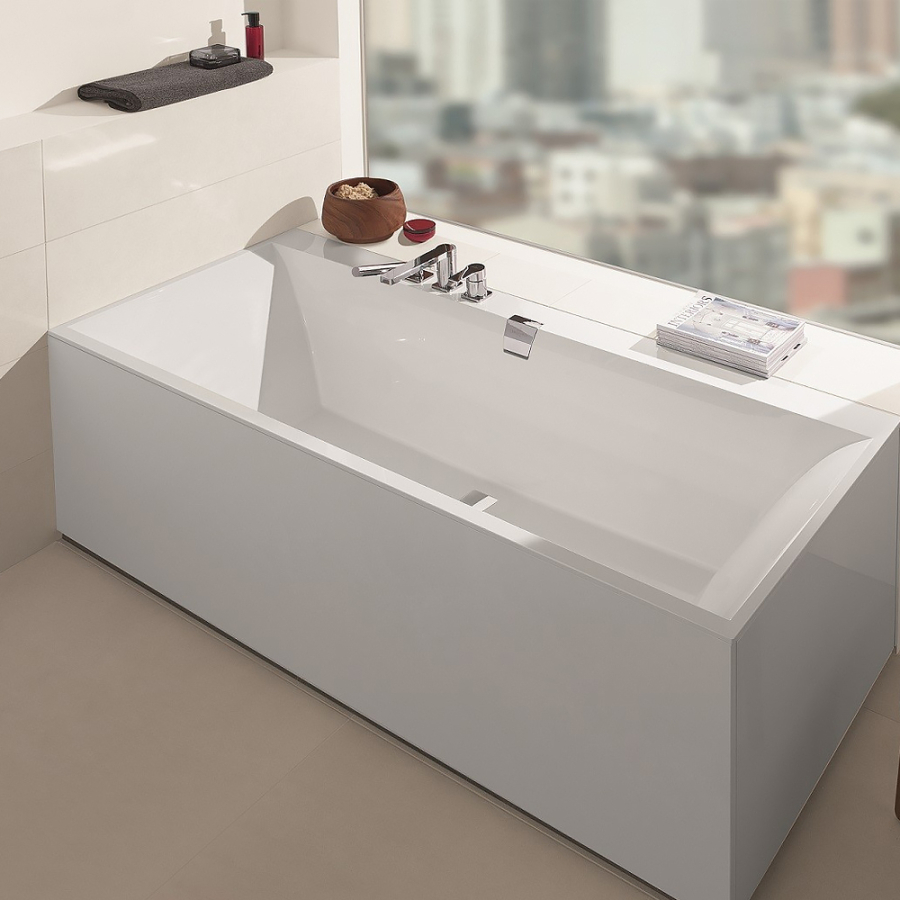 Ванна прямоугольная 1800х800 мм, Villeroy&Boch Squaro Edge 12 белая - изображение 1