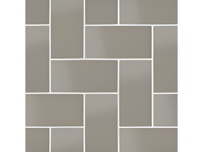 На изображении товар Micro. Керамогранит Microtiles Herringbone Glaze Grey 40,2x40,2 от официального представителя в Москве