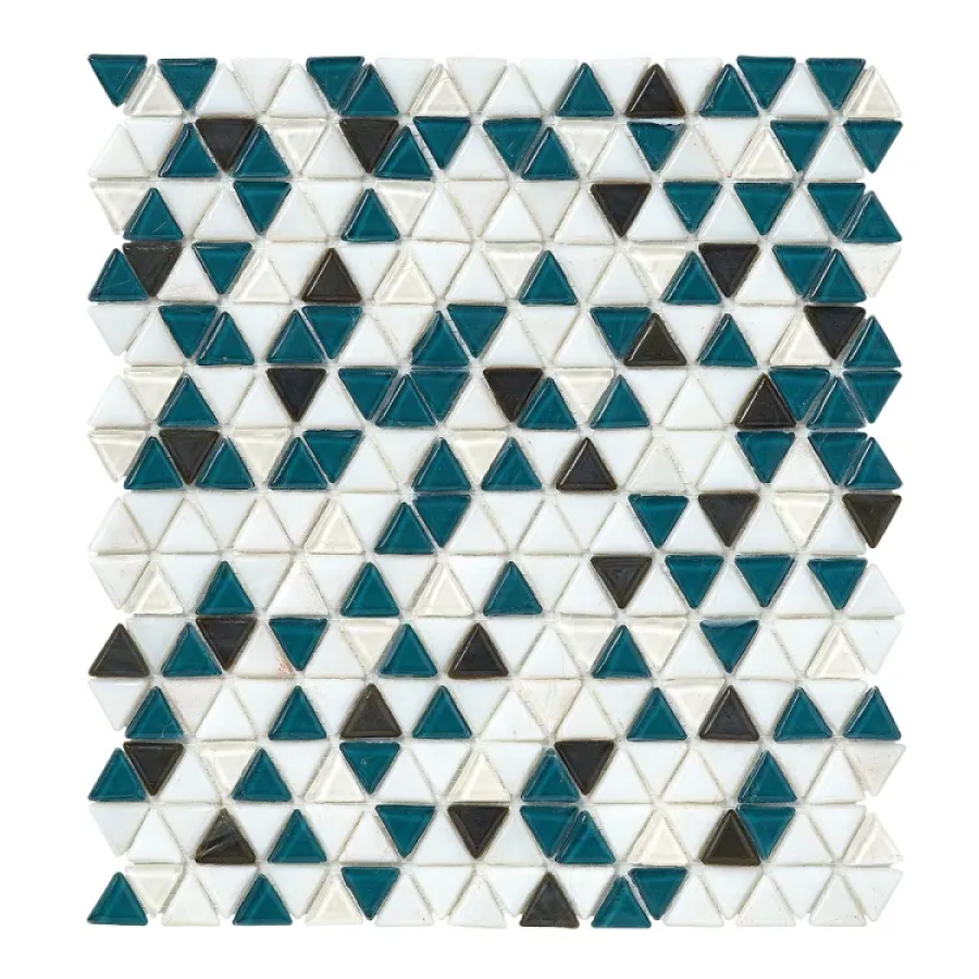 Sicis Смальтовая мозаика Trigono Blends Mosaic Joseph chips size 19x21 mm sheet-size 284x300 mm