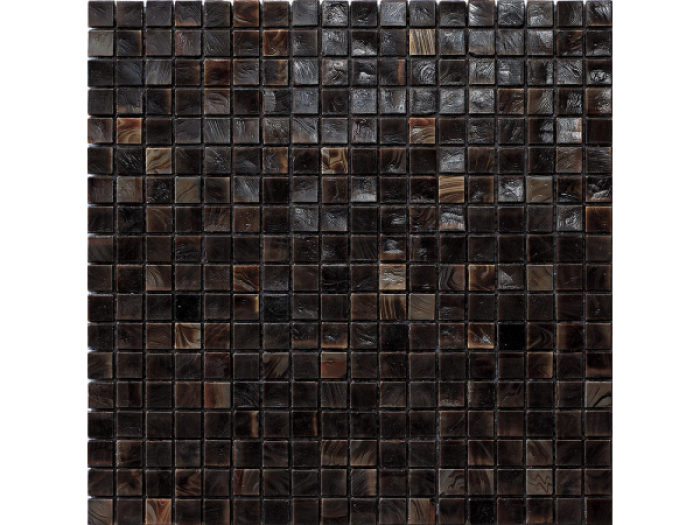 На изображении товар Sicis Стеклянная мозаика Murano Smalto Chestnut 4 chips size 10x10 mm sheet-size 295x295 mm от официального представителя в Москве