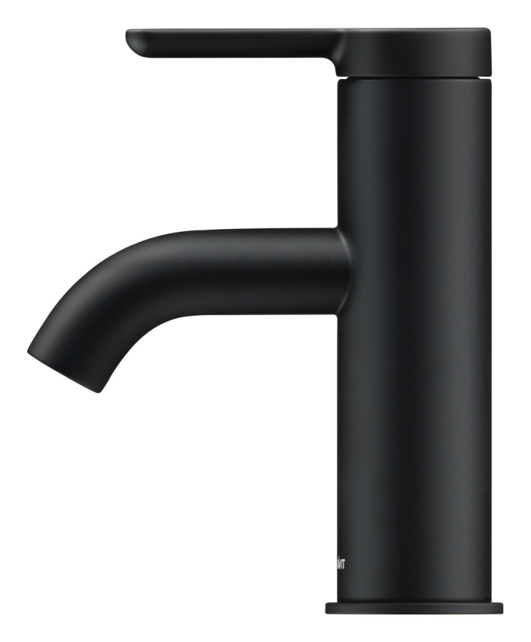 Смеситель для раковины Duravit C.1 однорычажный, h-155 мм, на 1 отверстие, цвет черный матовый - изображение 2